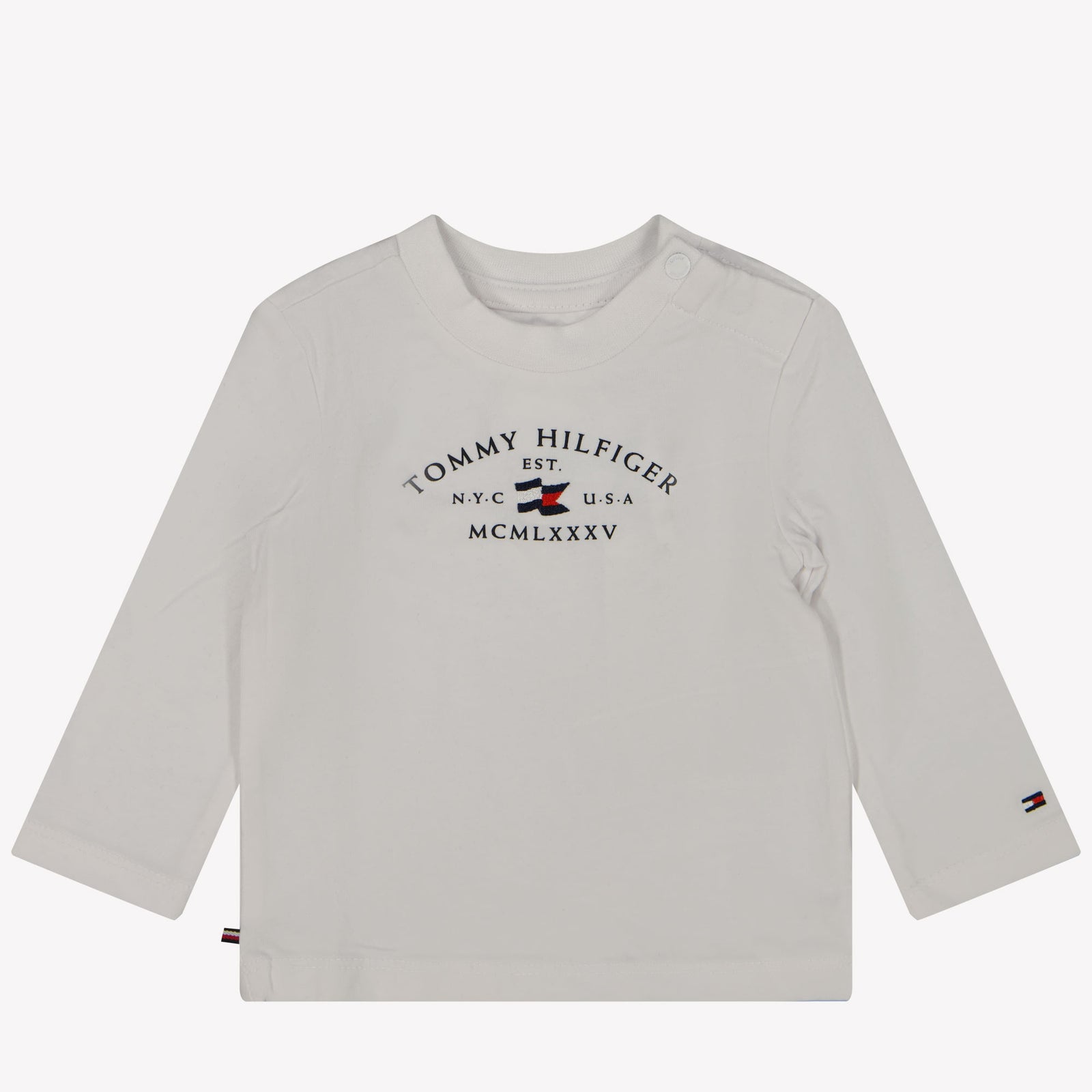 Tommy Hilfiger Baby Unisex T-shirt Wit