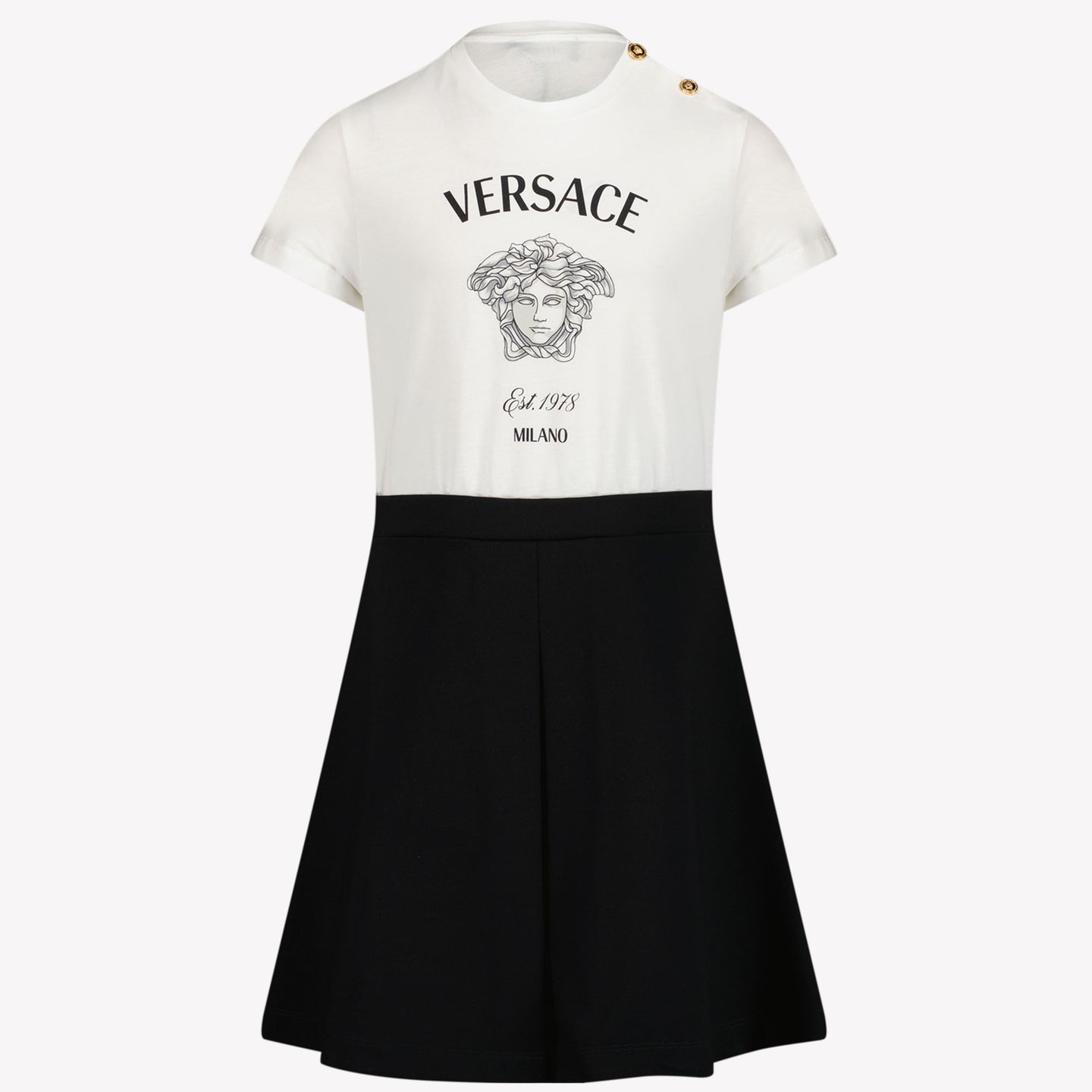 Versace Meisjes Jurk Wit 4Y