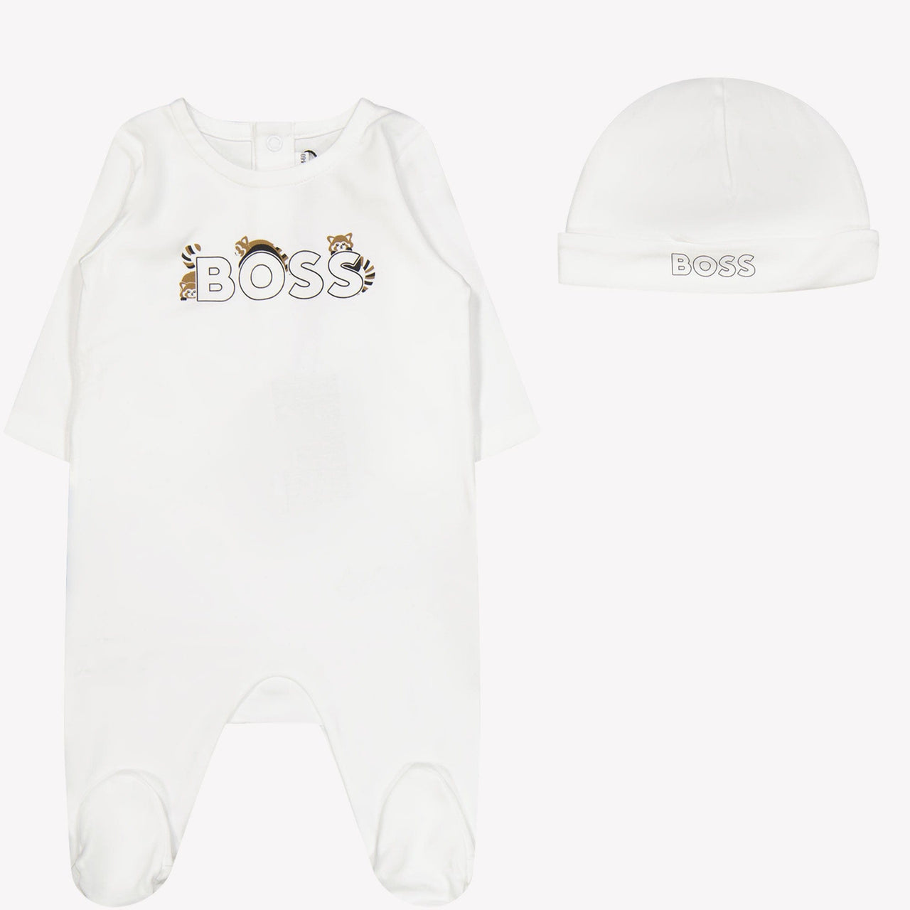 Boss Baby Jongens Boxpakje Wit 1mnd