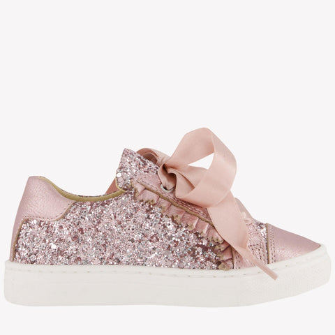 Andanes Girls Sneakers  Light Pink