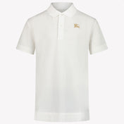 Burberry Johane children's boys polo White