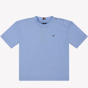 Tommy Hilfiger Bebek Erkekler T-Shirt Açık Mavi