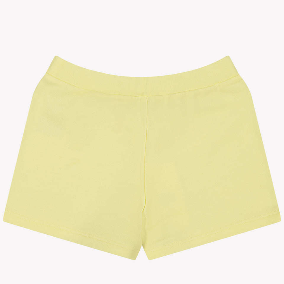 Fendi Baby Unisex Shorts In Yellow