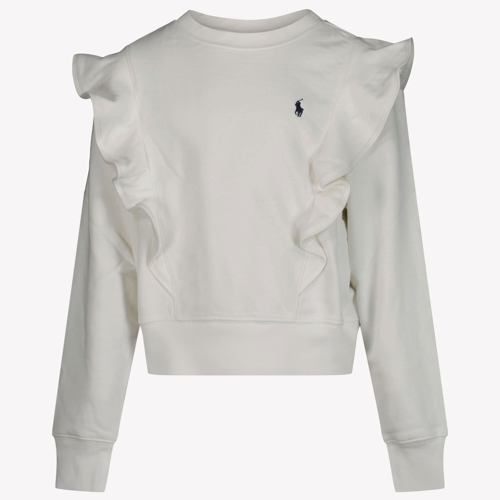 Ralph Lauren Kids Girls Sweater White