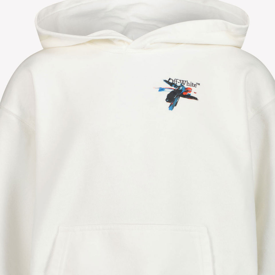 Off-White Kids Boys Sweater in White