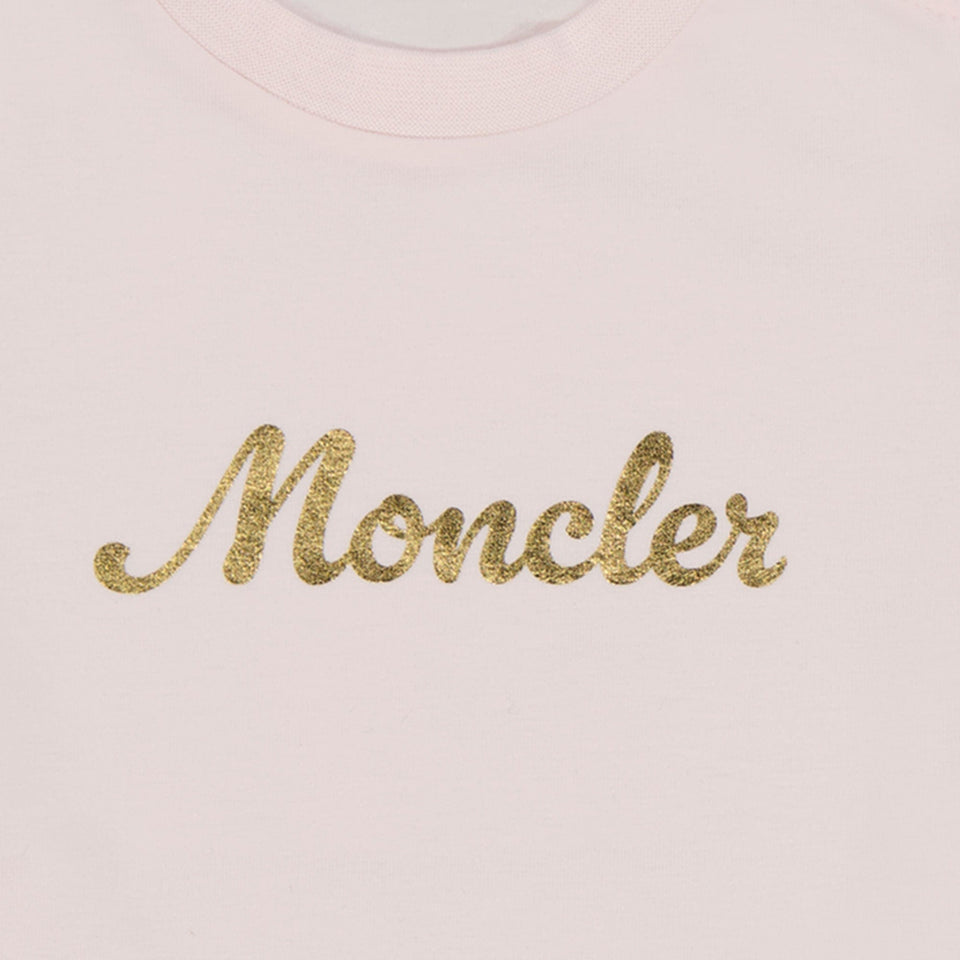 Moncler Baby Meisjes T-shirt Licht Roze