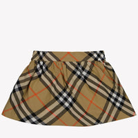 Burberry Kelsey Baby Meisjes Rokje In Beige