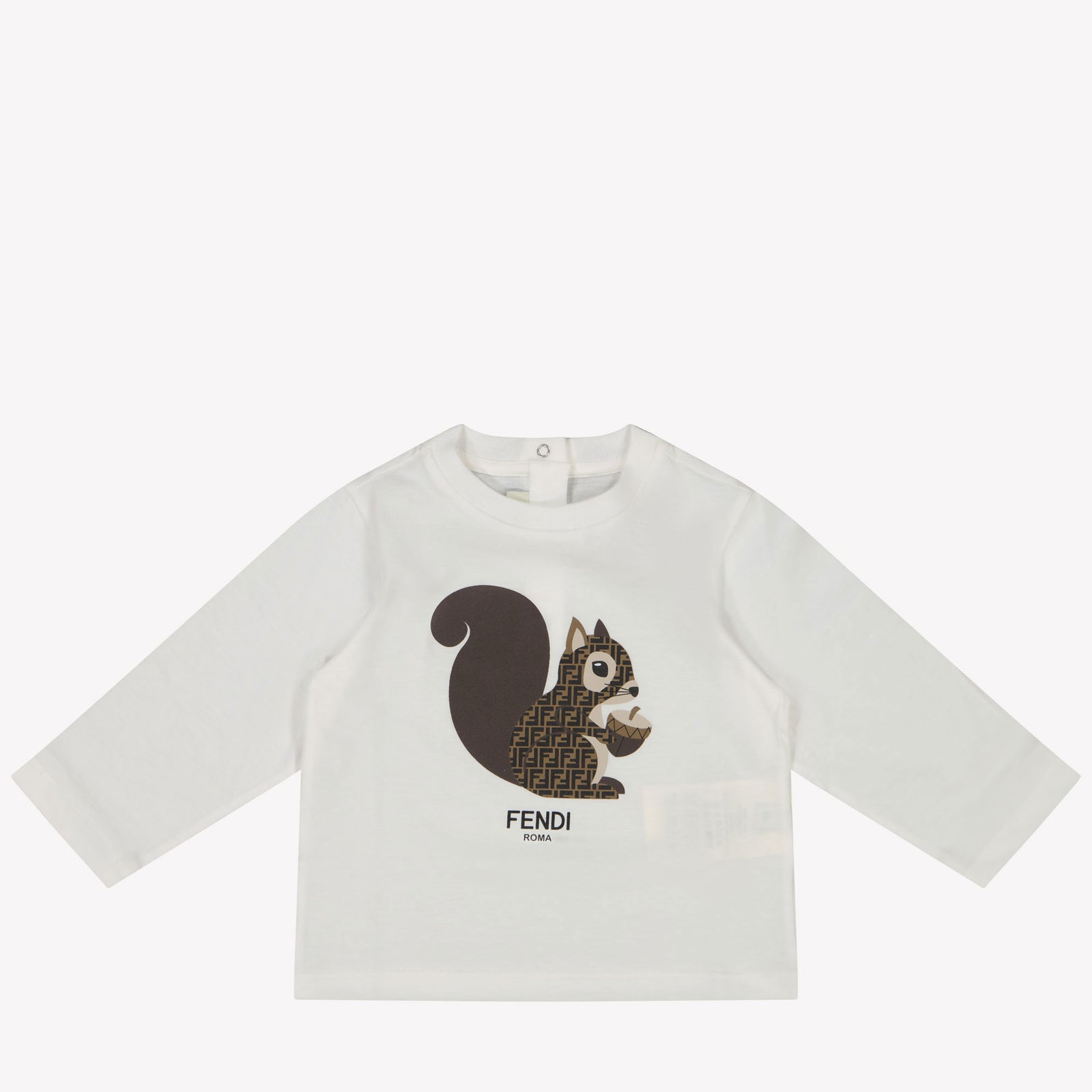 Fendi Baby Unisex T-shirt White