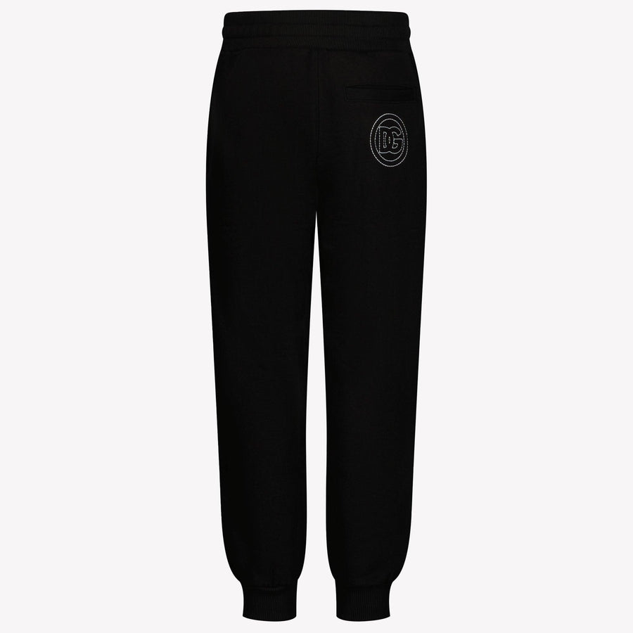 Dolce & Gabbana Kids Boys  Trousers Black