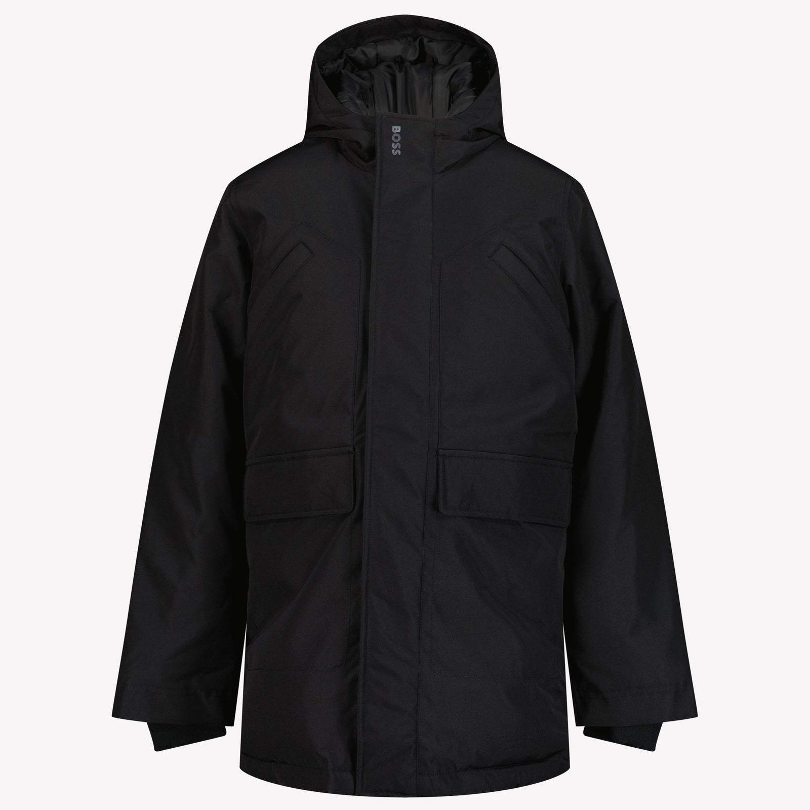 Boss Boys winter coat Black