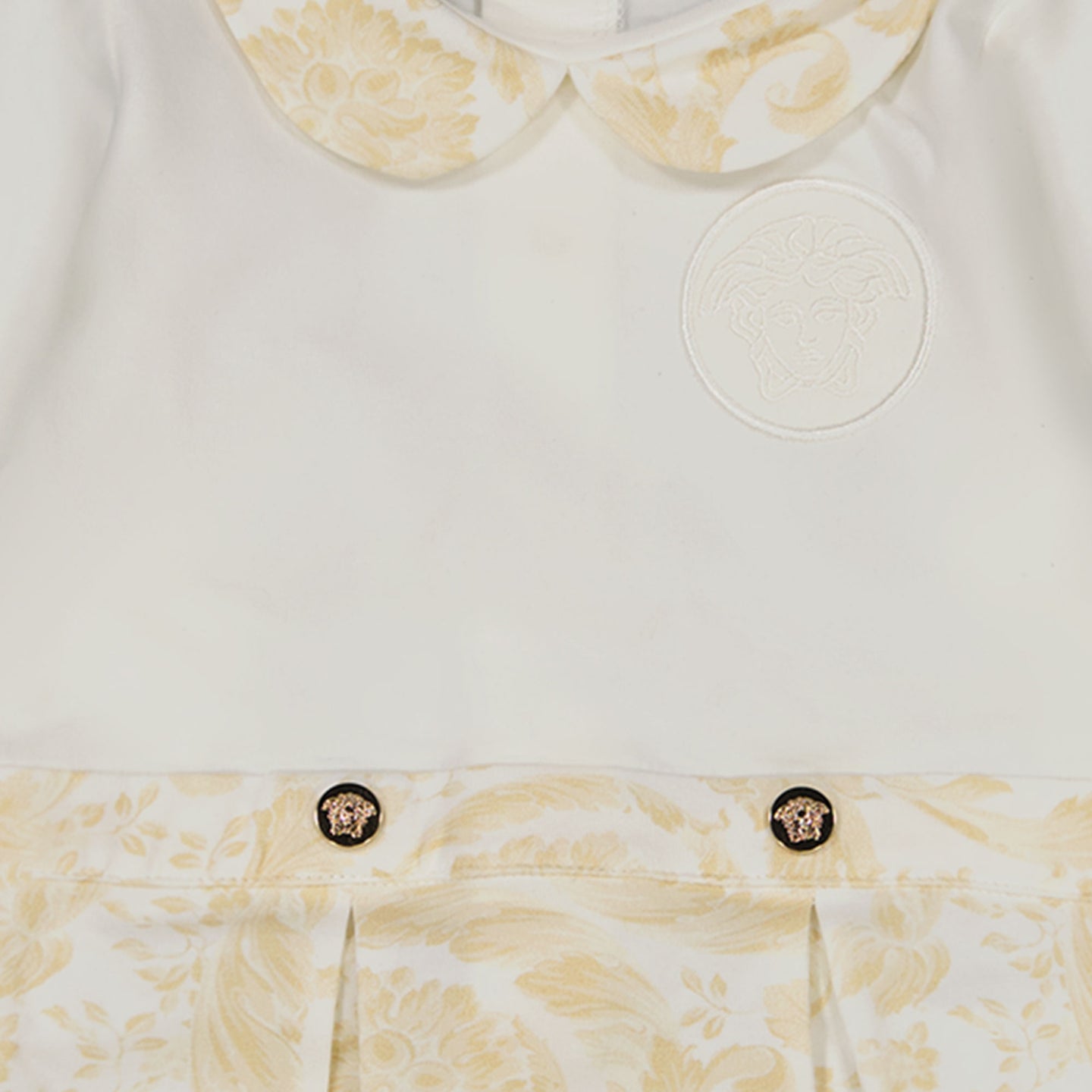 Versace Baby unisex box suit White