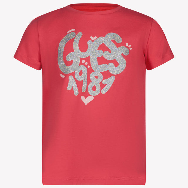 Guess Kids Girls in T-Shirt Fuchsia