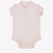 Ralph Lauren Baby Meisjes Rompertje In Licht Roze