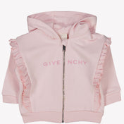 Givenchy Baby Girls Cardigan Light Pink