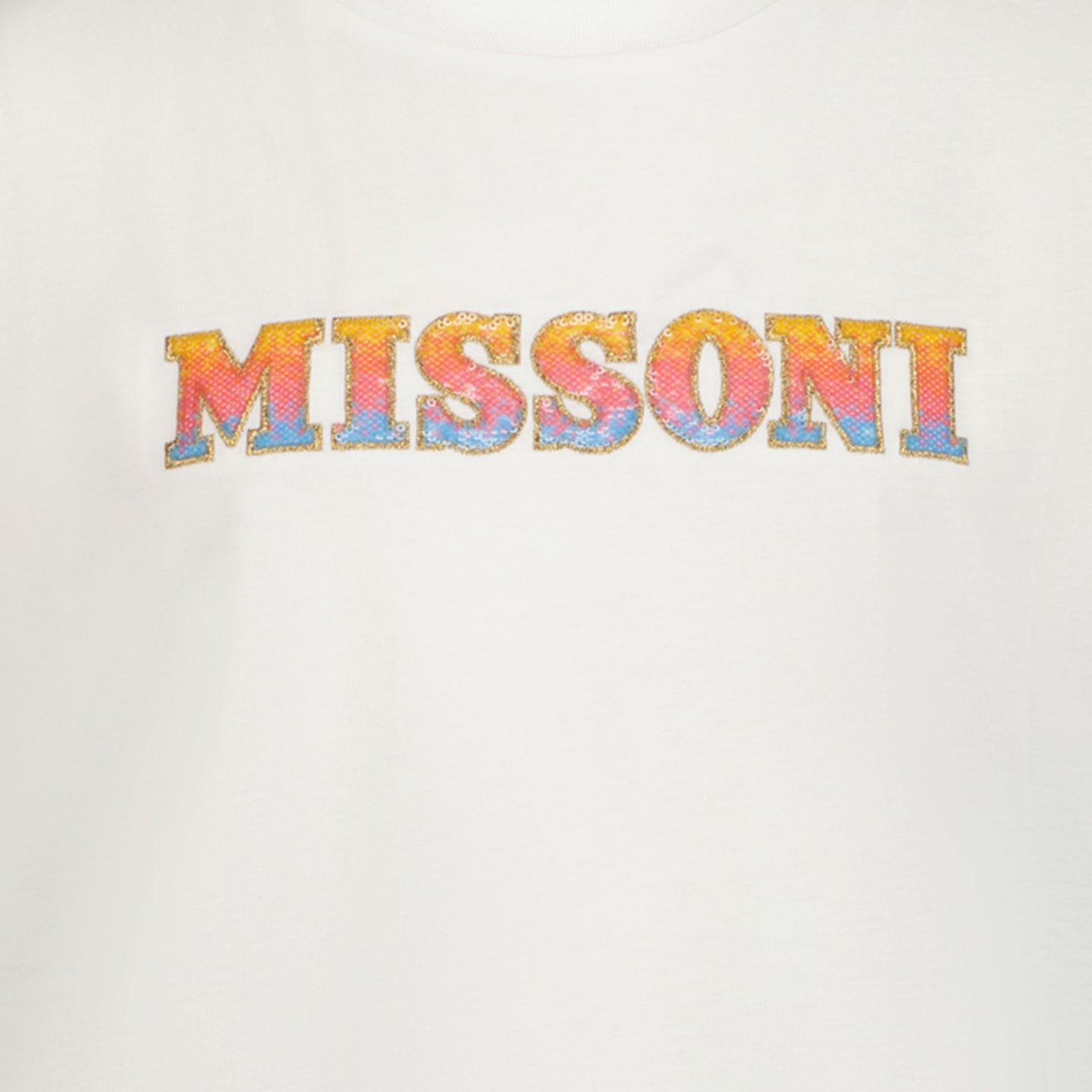 Missoni Kinder Meisjes T-shirt Off White