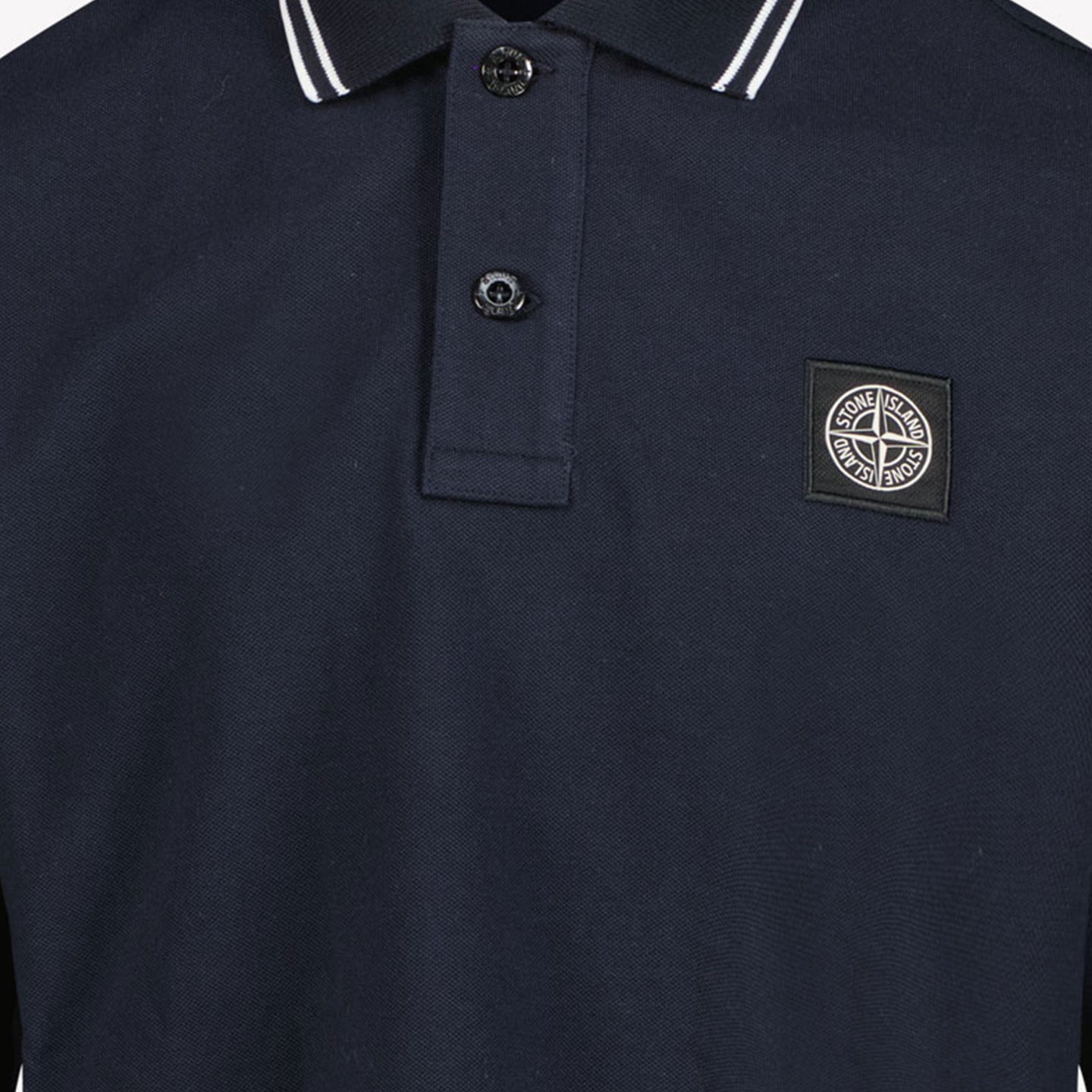 Stone Island Boys Polo Navy