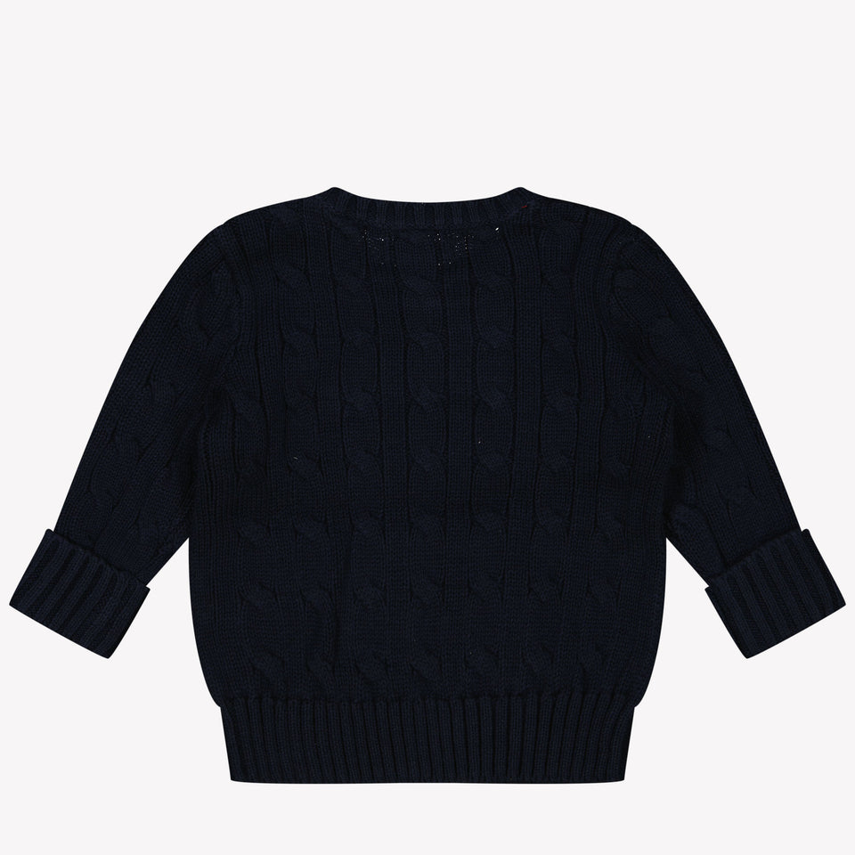 Ralph Lauren Baby Boys cardigan Navy