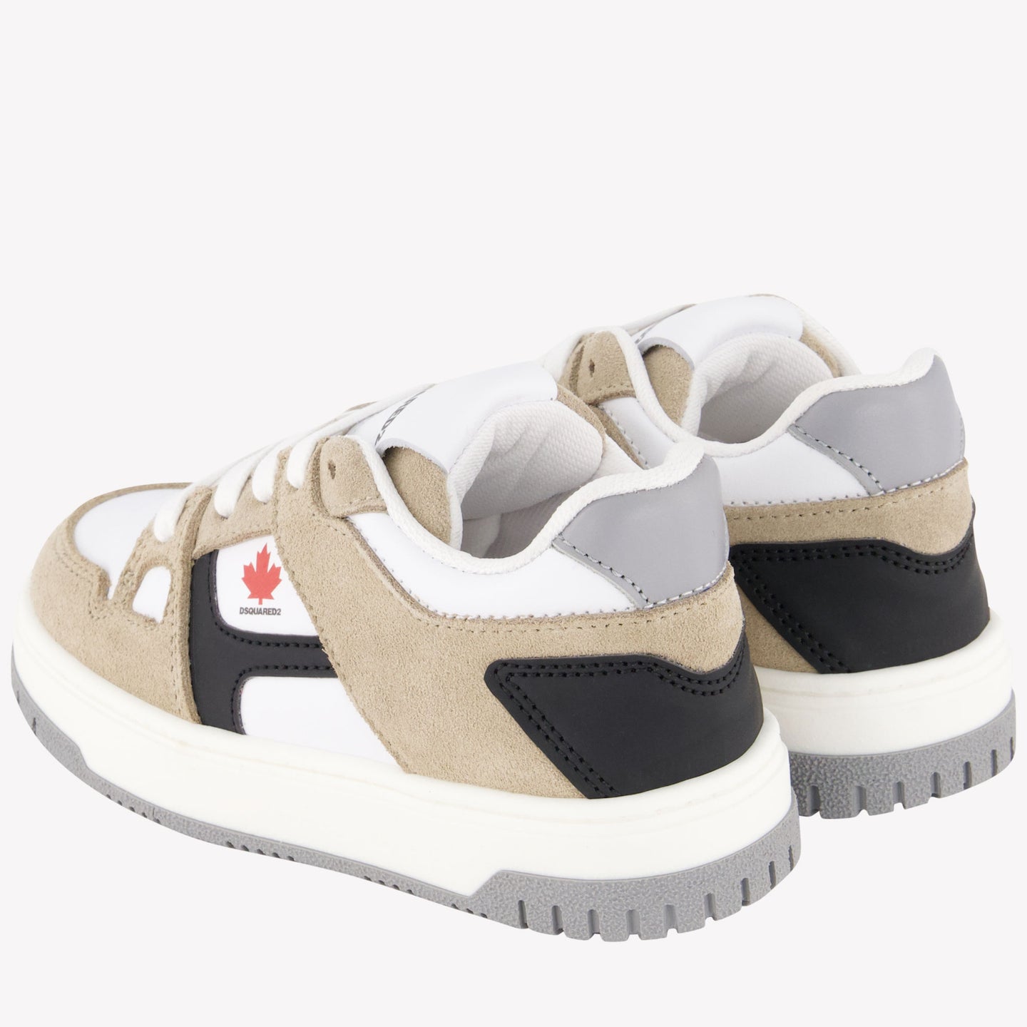 Dsquared2 Meisjes Sneakers In Beige