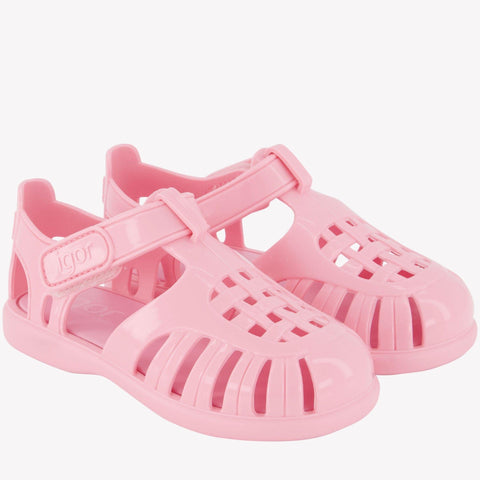 Igor Tobby Girls Water Shoes Light Pink