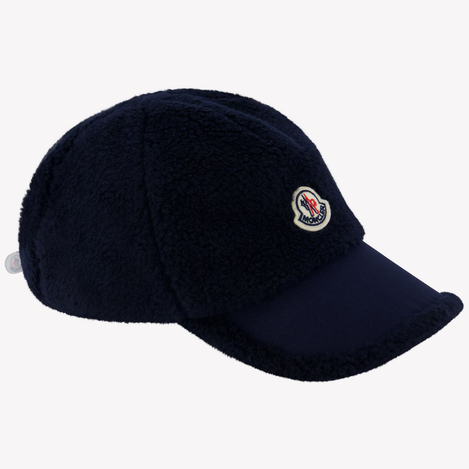 Moncler Boys cap Navy