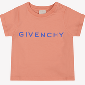 Givenchy Bebek Erkek Tişört Şeftali