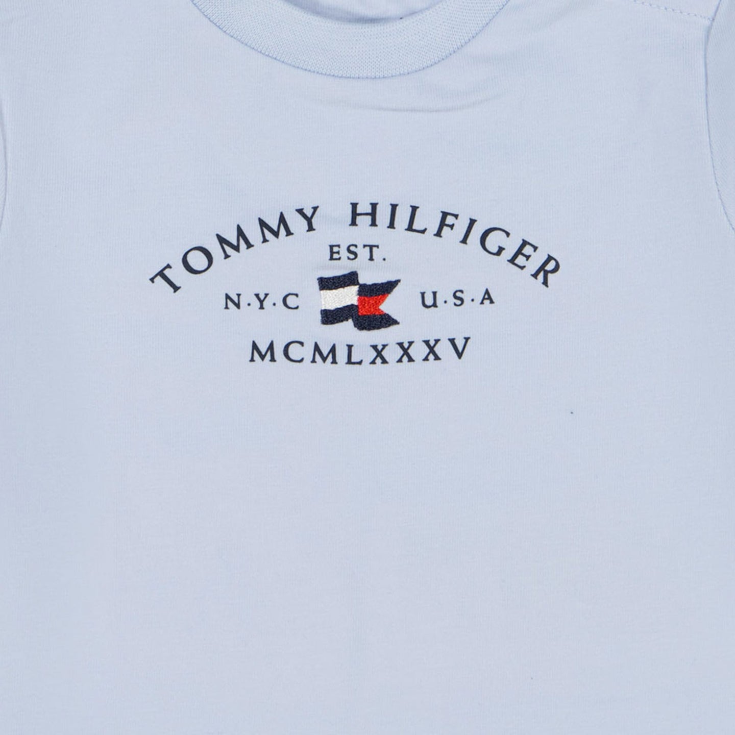 Tommy Hilfiger Baby Unisex T-shirt Light Blue