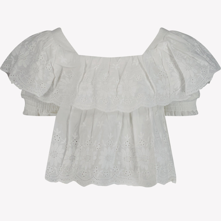Mayoral Kinder Meisjes Blouse Wit 2Y