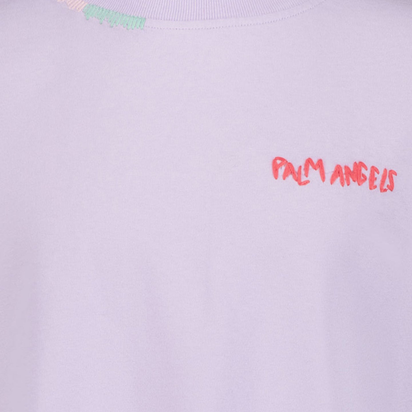 Palm Angels Kinder Meisjes T-Shirt In Lila