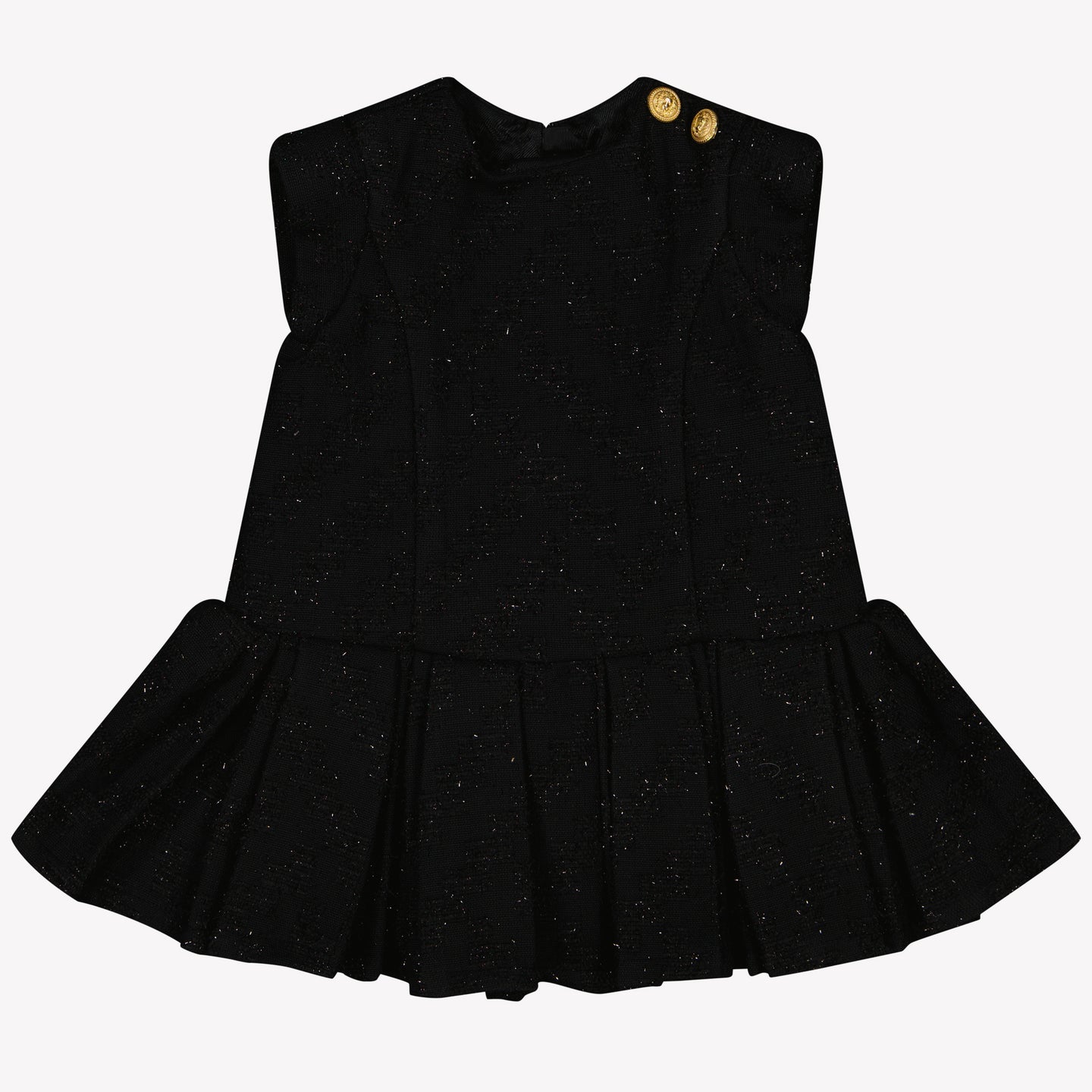 Balmain Baby Girls Dress Black