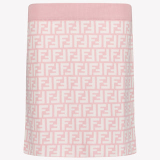 Fendi Kids Girls Skirt Light Pink