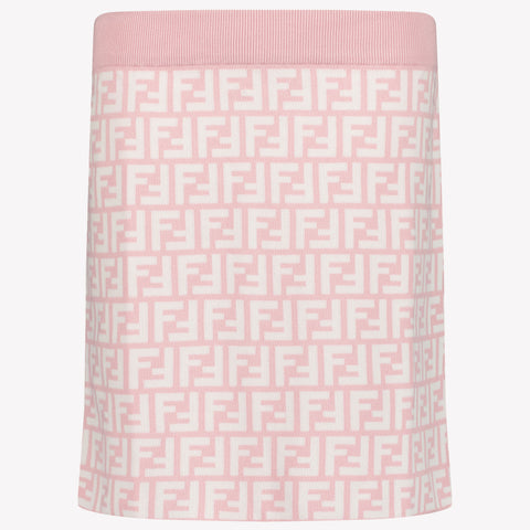 Fendi Children's girls skirt Light Pink