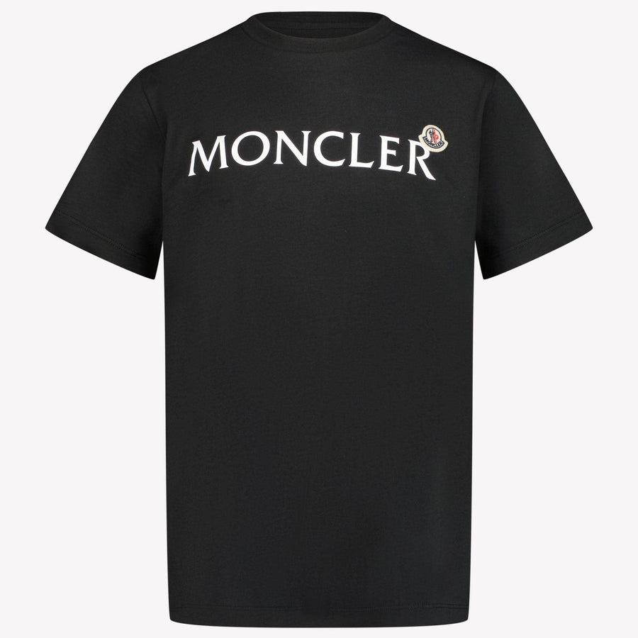 Moncler Kids Boys  T-Shirt Black