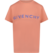 Givenchy Çocuk Boys T-Shirt şeftali
