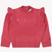 Tommy Hilfiger Baby Meisjes Trui Fuchsia