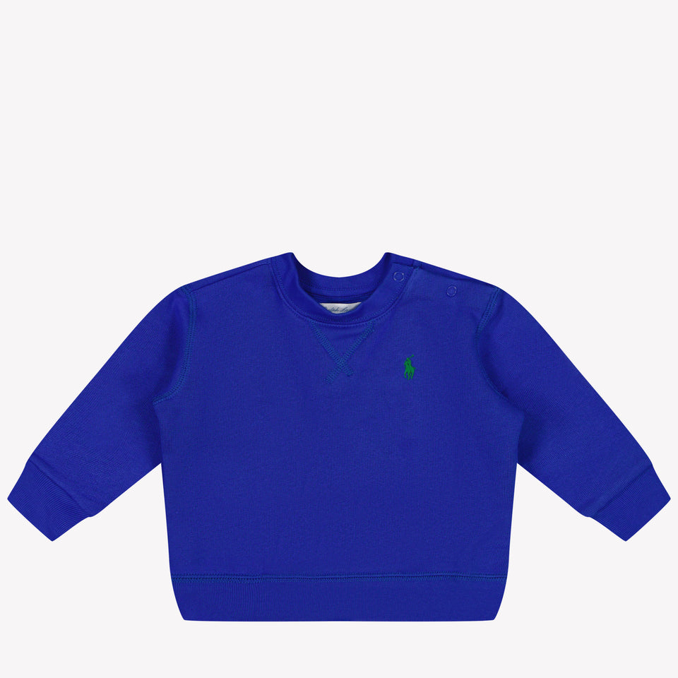 Ralph Lauren Baby boys sweater in Cobalt Blue