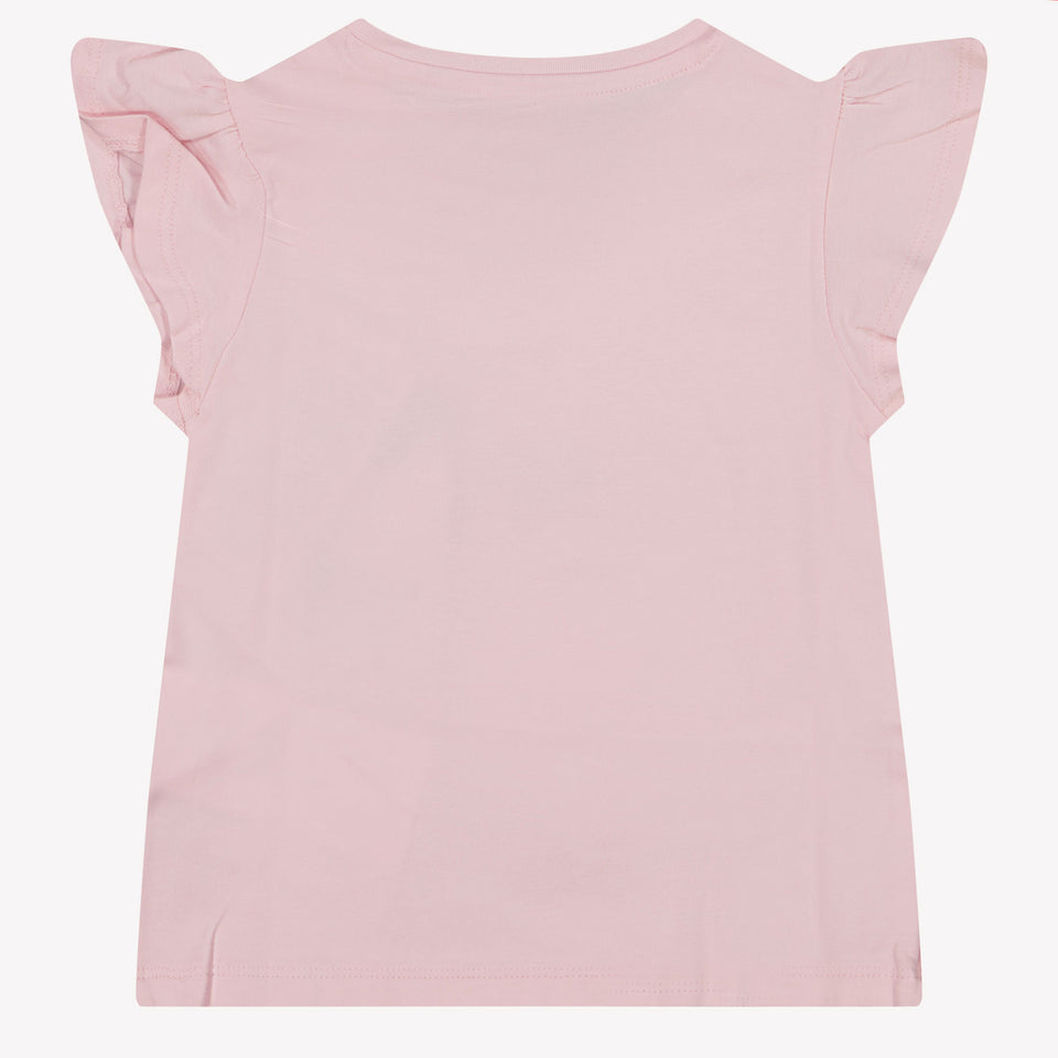 Guess Baby Meisjes T-Shirt In Licht Roze