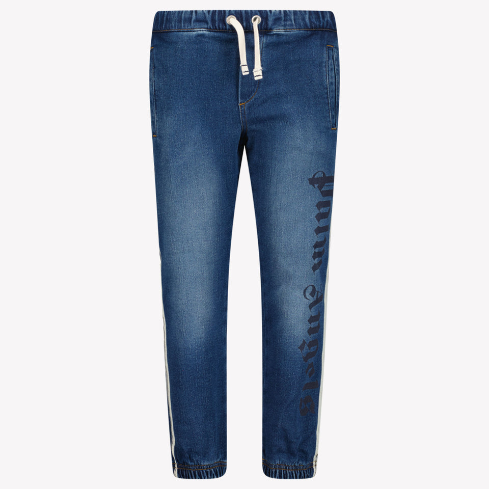 Palm Angels Boys Jeans Blue