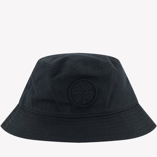 Stone Island Kinder Jongens Hoed Zwart 4Y