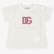 Dolce & Gabbana Baby girls t-shirt in White