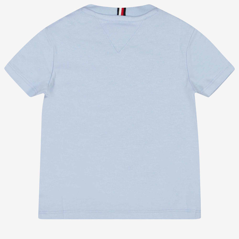 Tommy Hilfiger Baby Jongens T-shirt Licht Blauw