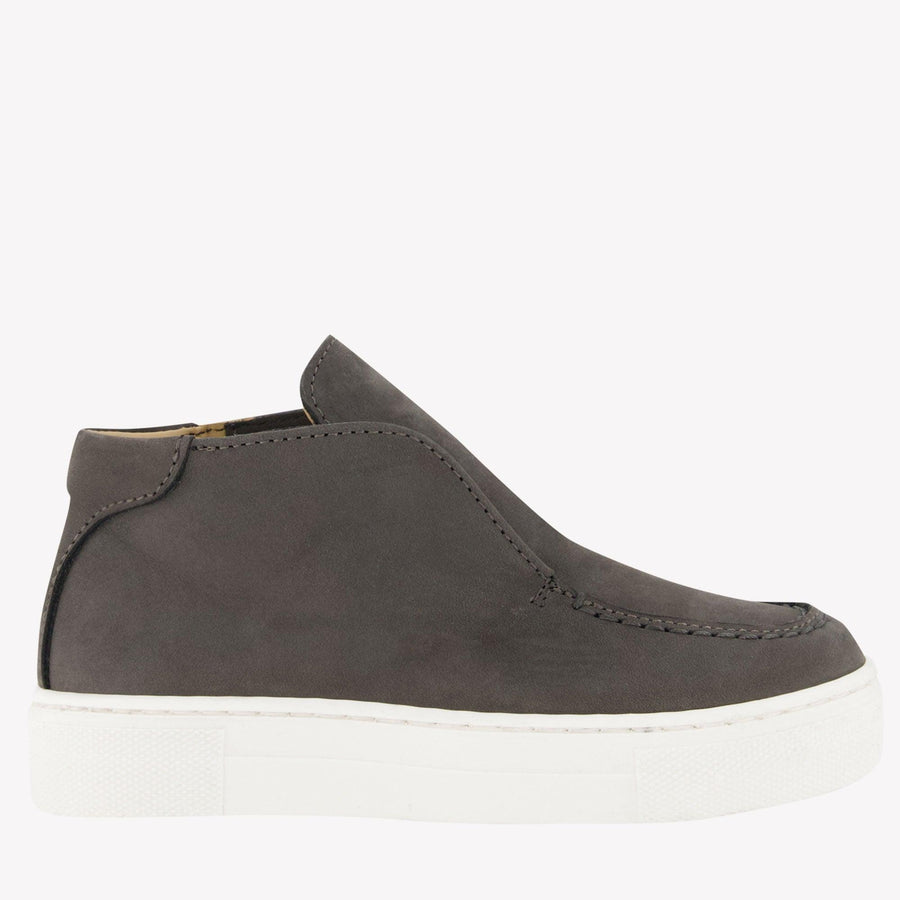 Andrea Montelpare Boys Shoes Dark Grey