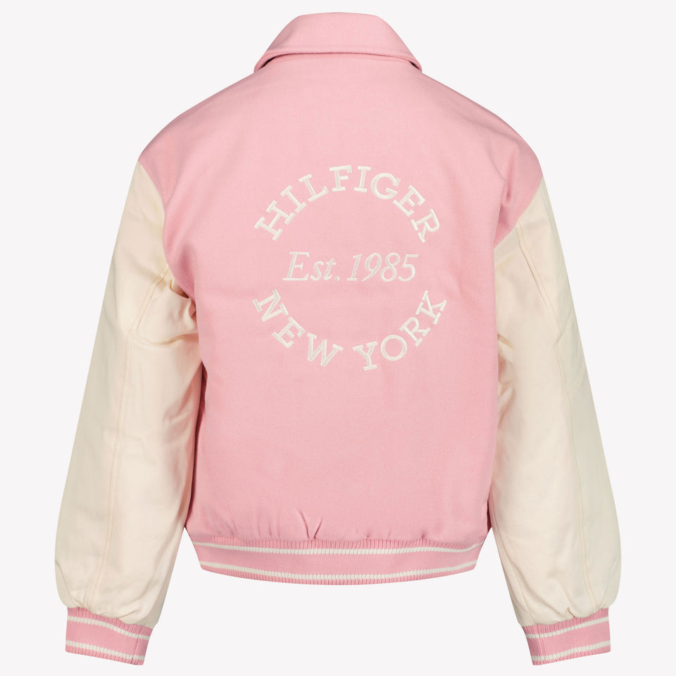 Tommy Hilfiger Children's girls intermediate jacket Pink