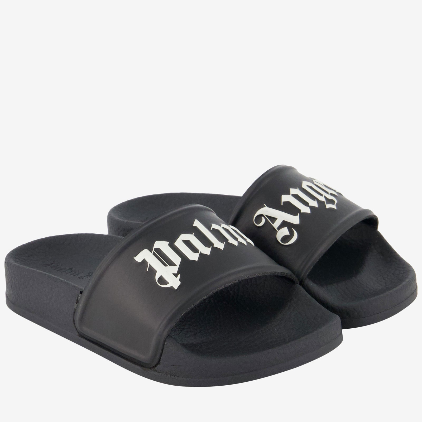 Palm Angels Boys Flipflops In Black