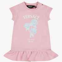 Versace Baby Meisjes Jurk Licht Roze 3/6