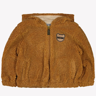 Moschino Baby unisex intermediate jacket Camel