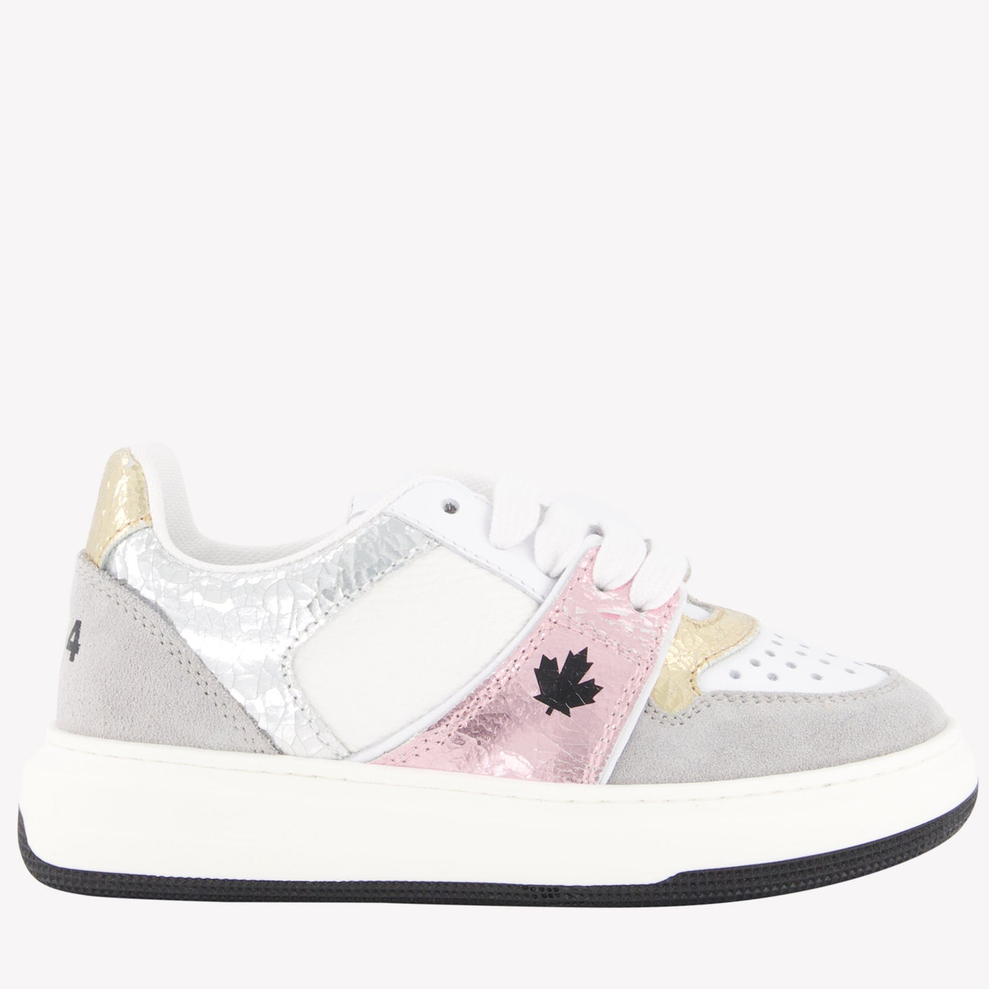 Dsquared2 Meisjes Sneakers Zilver