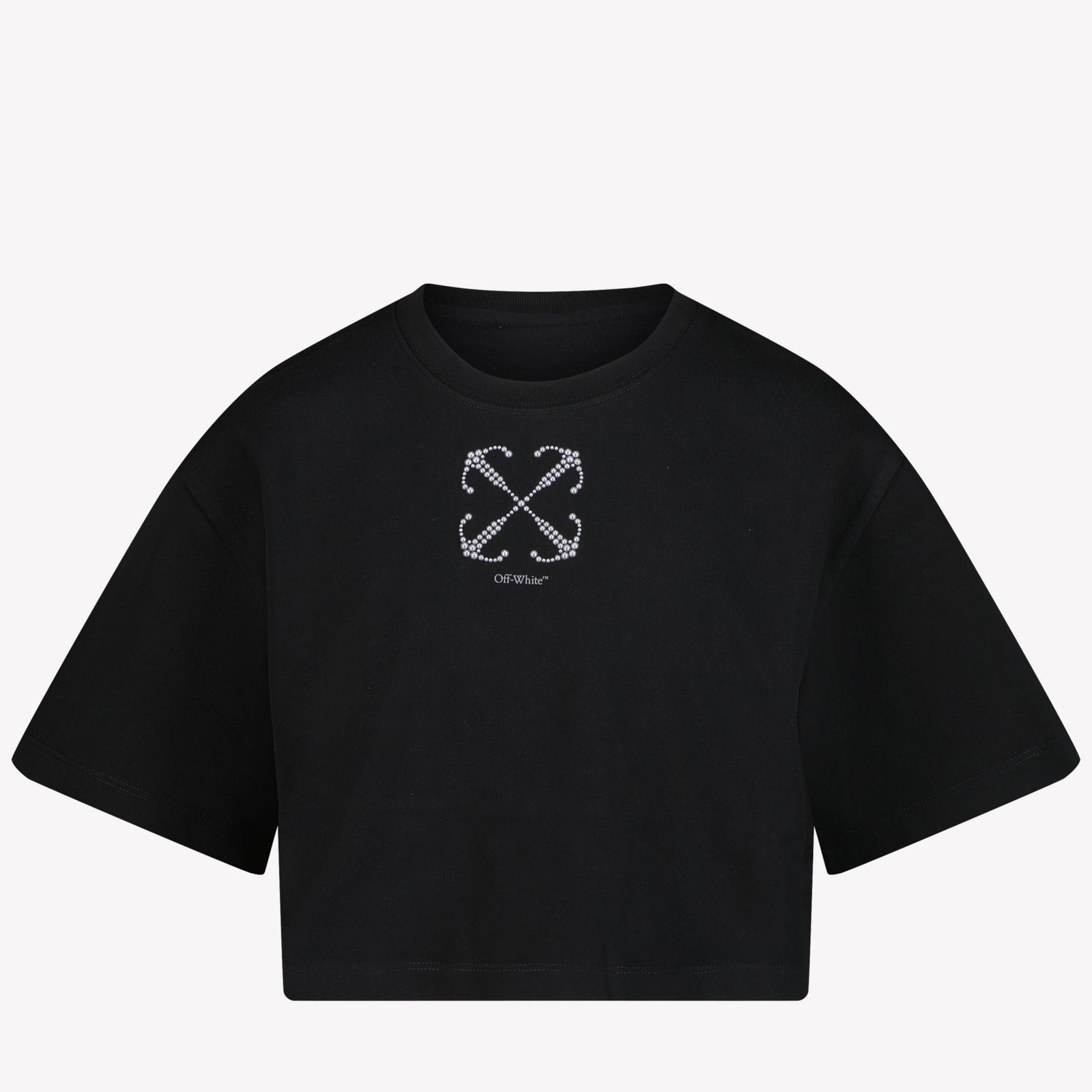 Off-White Kids Girls in T-Shirt Black