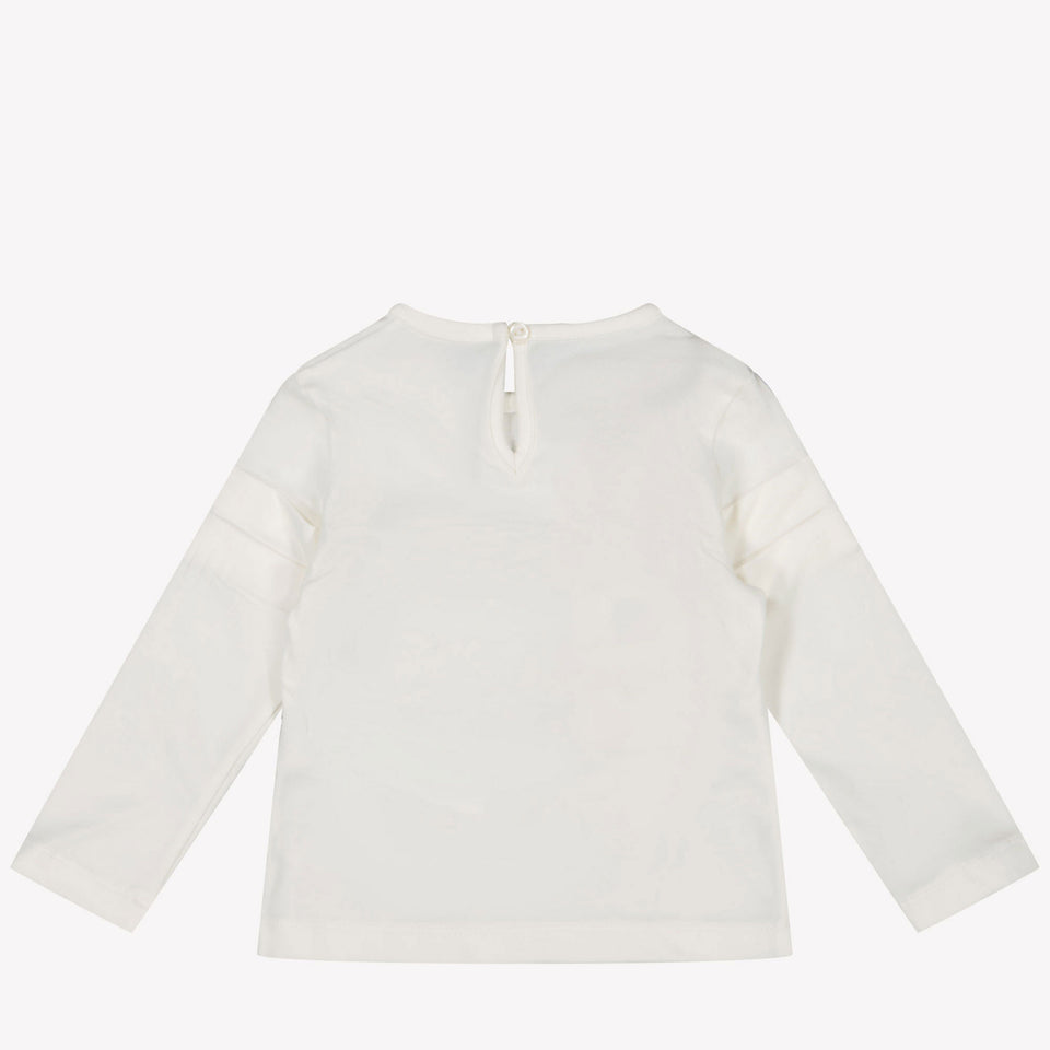 Lapin House Baby Girls T-shirt OffWhite