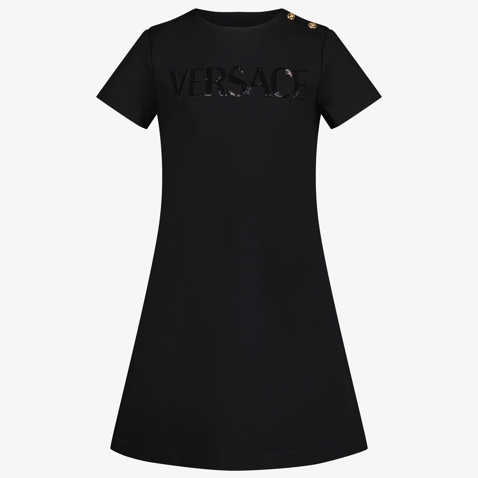 Versace Kids Girls Dress Black