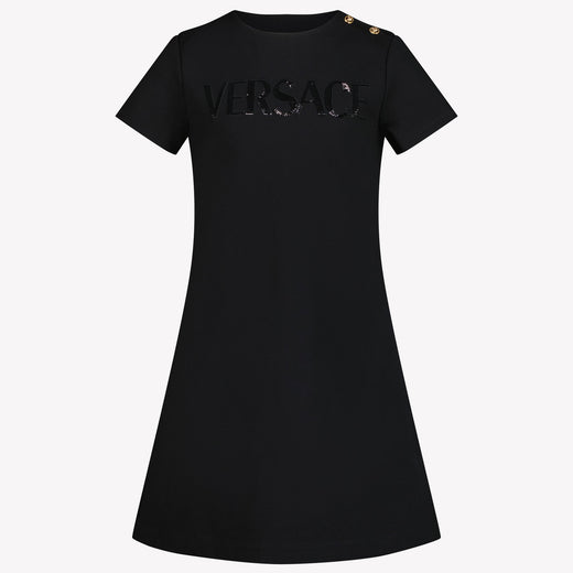 Versace Children's girls dress Black